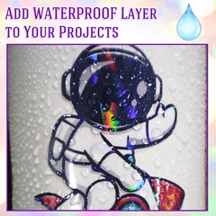 20PK Koala Holographic Clear Self-adhesive Laminting Sheets A4 Sticker Overlay