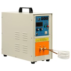 15KW High Frequency Induction Heater Furnace 30-100 KHz Stable Melting Furnace