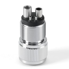Dental Quick Change Tubing Adapter High Speed Handpiece straight 2/4 Hole