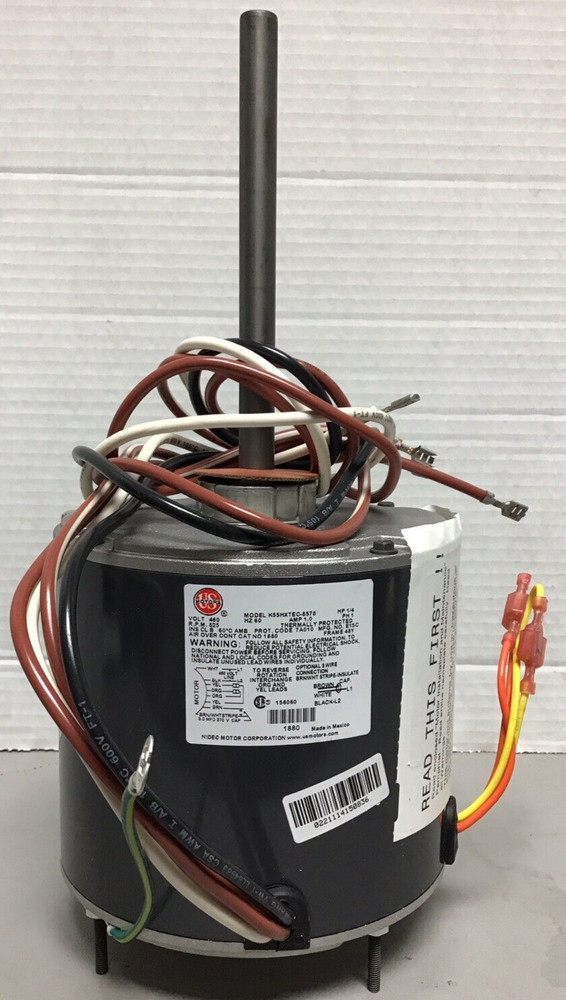 US Motors K55HXTEC-8578 Motor 460V 1A 1/4HP 825RPM (M20)