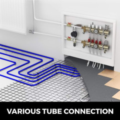 3/4″ PEX Tubing 300Ft Blue Non-Barrier PEX-B Water Pipe Coil