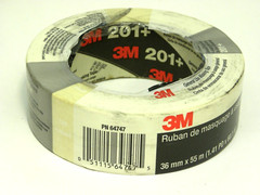1 Roll- 3M 64747 201 General Use Masking Tape Roll Tan (1-1/2″) 36MM x 55 Meters