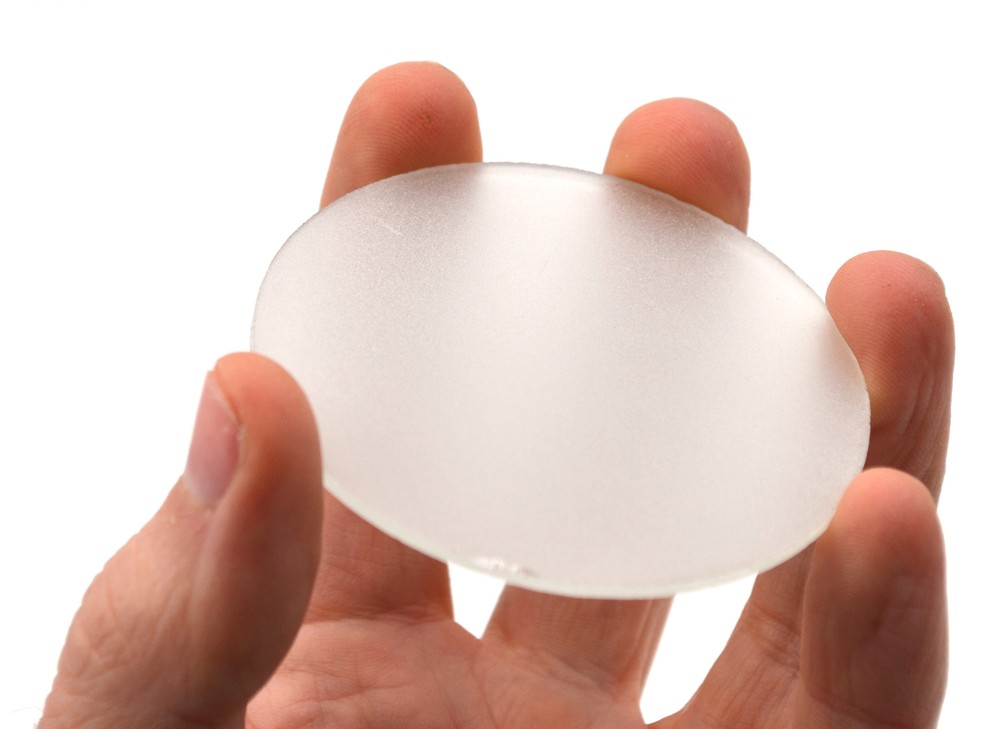 2.6″ (6.5cm) Frosted Glass Circular Beaker/Gas Jar Cover, 1.7mm Thick – Eisco