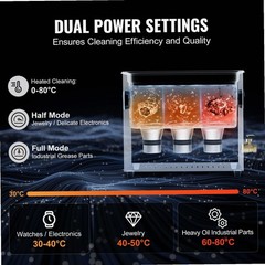 40kHz 60L Degassing Ultrasonic Cleaner Stainless