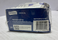Supmedic Powder Free Nitrile Examination Gloves 100 Pcs ASTM D6319-19 Purple