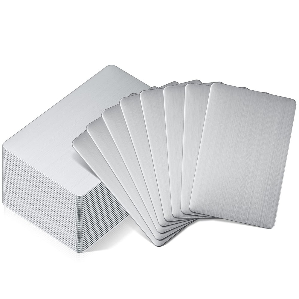 30 Pieces 304 Stainless Steel Metal 0.8mm Thickness, as picture shown