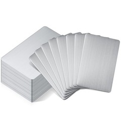 30 Pieces 304 Stainless Steel Metal 0.8mm Thickness, as picture shown
