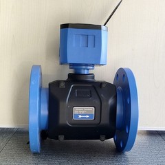 Dual-channel Ultrasonic Water Flow Meter Sea Water Flowmeter IP68 DN50~DN150mm