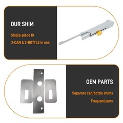 Universal Bottle To Can Adjustment Shim For Seaga N2G4000 HY900 HYC950 Vending