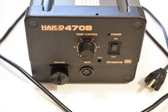 Hakko 470B Desoldering Rework Station Unit Only, Pre-Owned, Working Condition