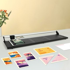 36″ Paper Cutter, Manual Precision Rotary Paper Trimmer For Film, Art Cardboard