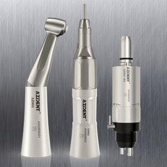 AZDENT Dental Low Speed Straight/Air Motor/Contra Angle Handpiece 2/4 Holes