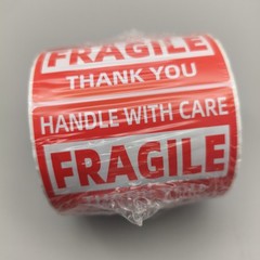 1 Roll 500 2×3 Fragile Stickers Fragile Label Sticker Handle With Care Mailing