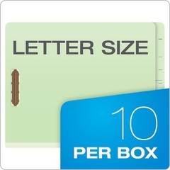 Pendaflex Pressboard End-Tab Classification Folders Letter Size 2 Dividers 2.5