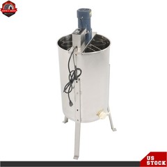 3 Frames Electric Honey Extractor Stainless Steel Power Extractor 1300RPM 140W