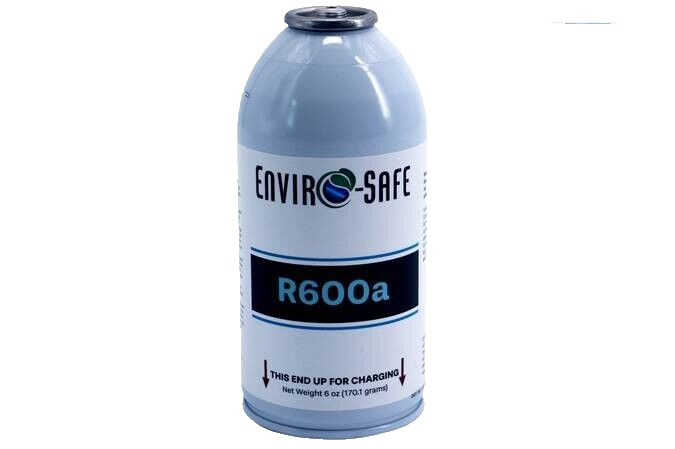R-600a Refrigerant with 7/16” Self Sealing K28, 1 Can (6 oz.) #8070