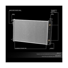 1690 Radiator Compatible with 1988-1999 Chevy GMC C/K 1500 2500 3500 Pickup S…