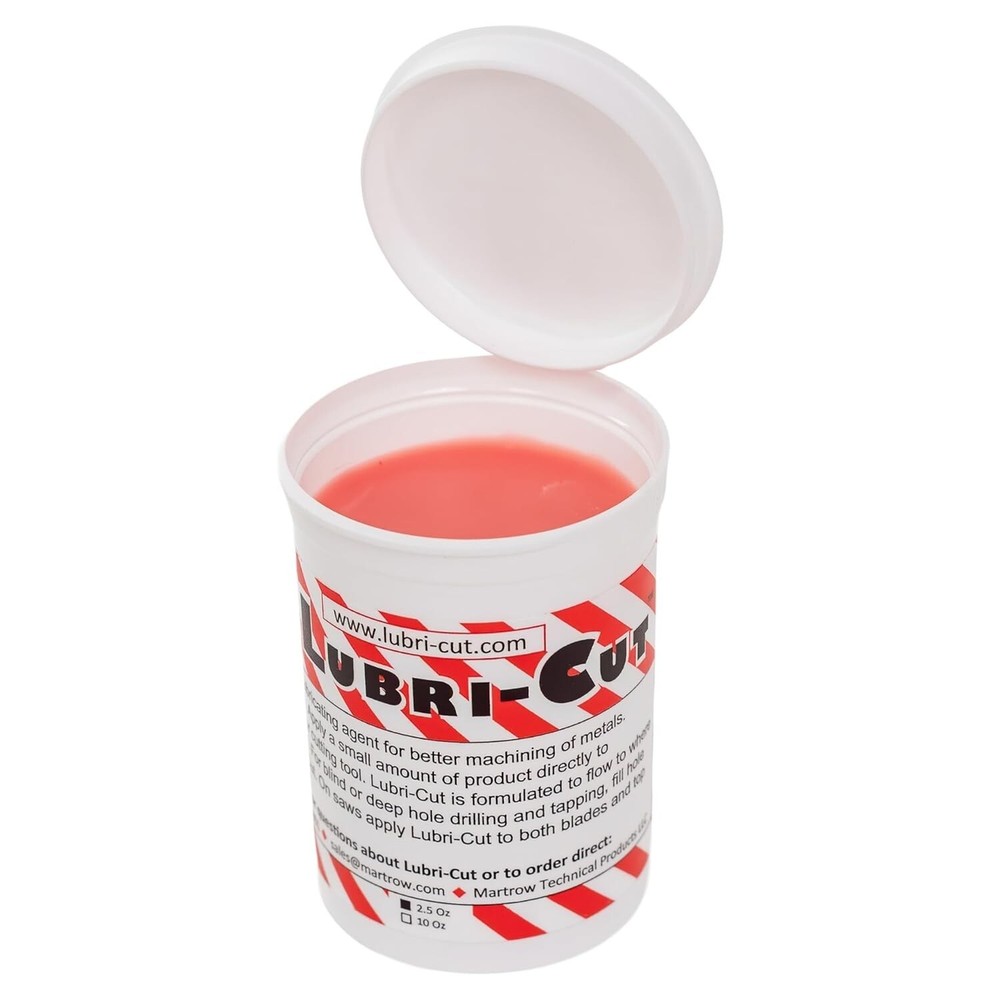 Lubricut Gel Lubricant 2.5 oz – Metal Cutting Oil Alternative for Drill
