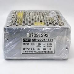 GVE GM-200W-18V 200W AC/DC Switching Power Supply 18V 11A 100-240V