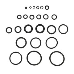 1020 Pcs O-Ring Kit 20 Sizes Nitrile Rubber Assortment Set, Oil & Heat Resistant