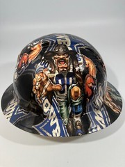 New Full Brim Hard Hat Custom Hydro Dipped DALLAS COWBOYS