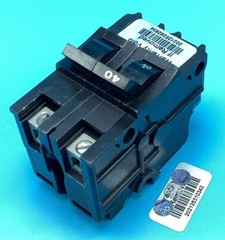 New Circuit Breaker FPE Federal Pacific FPE 40 Amp 2 Pole Stab-lok Type NA NA240