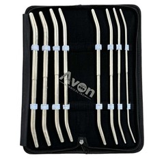 NEW PREMIUM GRADE PRATT DILATOR SOUNDS 8/SET SURGICAL MEDICAL INSTRUMENTS