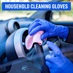 100 4mil INDIGO or BLUE Nitrile Medical Disposable Exam Gloves Latex Powder Free