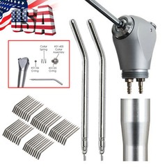 Dental 3 Way Air Water Spray Triple Syringe Handpiece /+50*Nozzles/Tips/Tubes OR