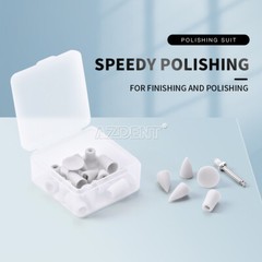 20pcs Dental Composite Finishing Polishing Cup Point Inverted Cone Mendrel Kit