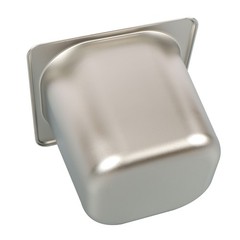 6 Pack 1/6 Size Hotel Pans Steam Table Pan Stainless Steel 6″ Deep W/Lids