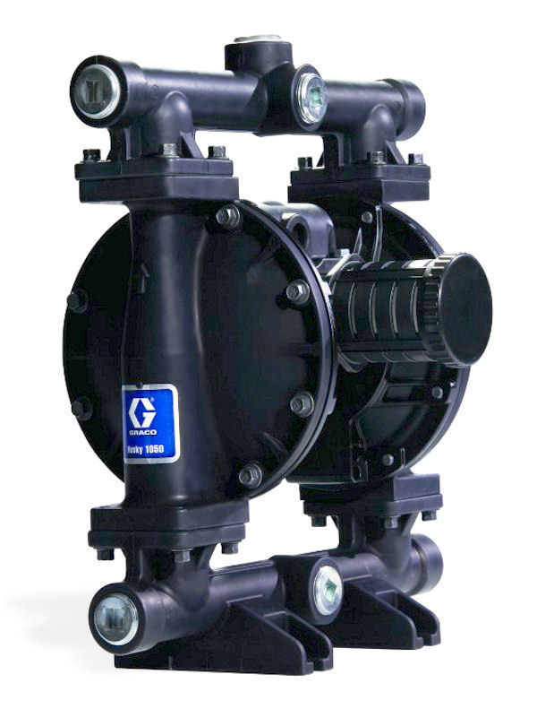 Graco Husky 1050 Double Diaphragm 1″ Pump Geolast / Aluminum, #647040