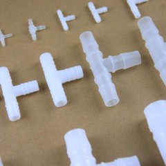1.6mm-25mm Plastic T Piece Hose Pipe Barbed Connector 3 Way Tubing Air / Water