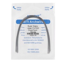 AZDENT Dental Orthodontic Super Elastic NITI Rectangular Arch Wires Ovoid Form