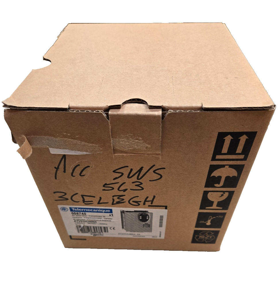Schneider Telemecanique Altivar 31 ATV31HU40N4 4,0kW 5HP 380/500V AC SPEED DRIVE