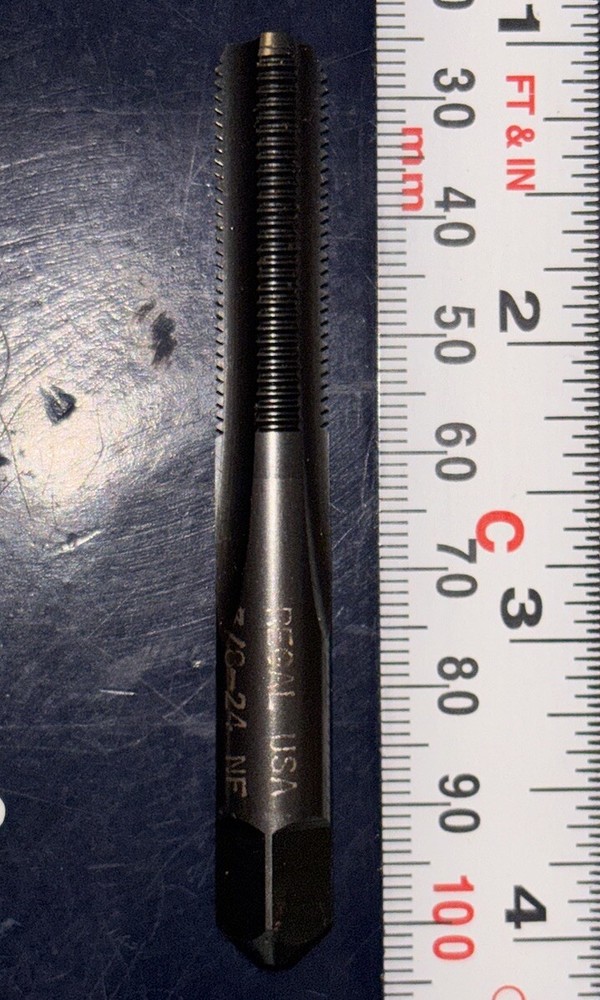 REGAL 3/8-24 Bottom Tap HS HSS 3FL #43 NF H-5 GH5 TRT 914E BTM 3/8” One Tap