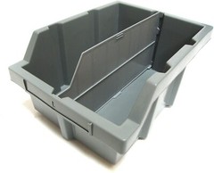 6-PACK GRAY DIVIDERS FOR COMMERCIAL BIN RACK SYSTEM (SHE16509 and SHE16510)