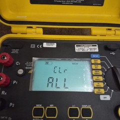 AEMC Instruments 6240 Micro-Ohmmeter 110V-230V 50/60Hz 80VA