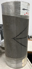 👀 NEW 304 STAINLESS STEEL WIRE MESH CONVEYOR BELT APPROX. 28.6′ LONG x 20″ WIDE