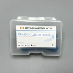 Dental Contoured Anterior Matrix Restoration Matrices Blue Strip M8 0.05mm