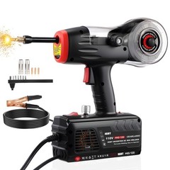 Portable Handheld MIG Welder 120A 110V Gasless Mini Welder Machine MIG-120