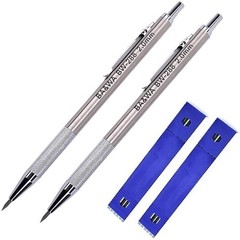 Warmshine 2 Pack 2.0 mm Lead Holder Metal 1 Count (Pack of 2), Silver