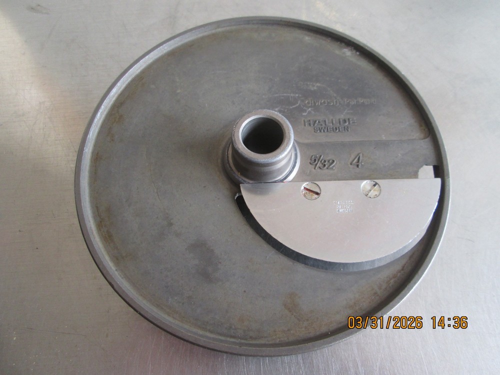 Hobart Hallde Genuine 00-915532 Slicer Plate, 4MM,5/32 for FP100