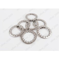 304 Stainless Steel Serrated Lock Washers Internal Teeth M2 M2.5 M3 M4 M5 M6 M30