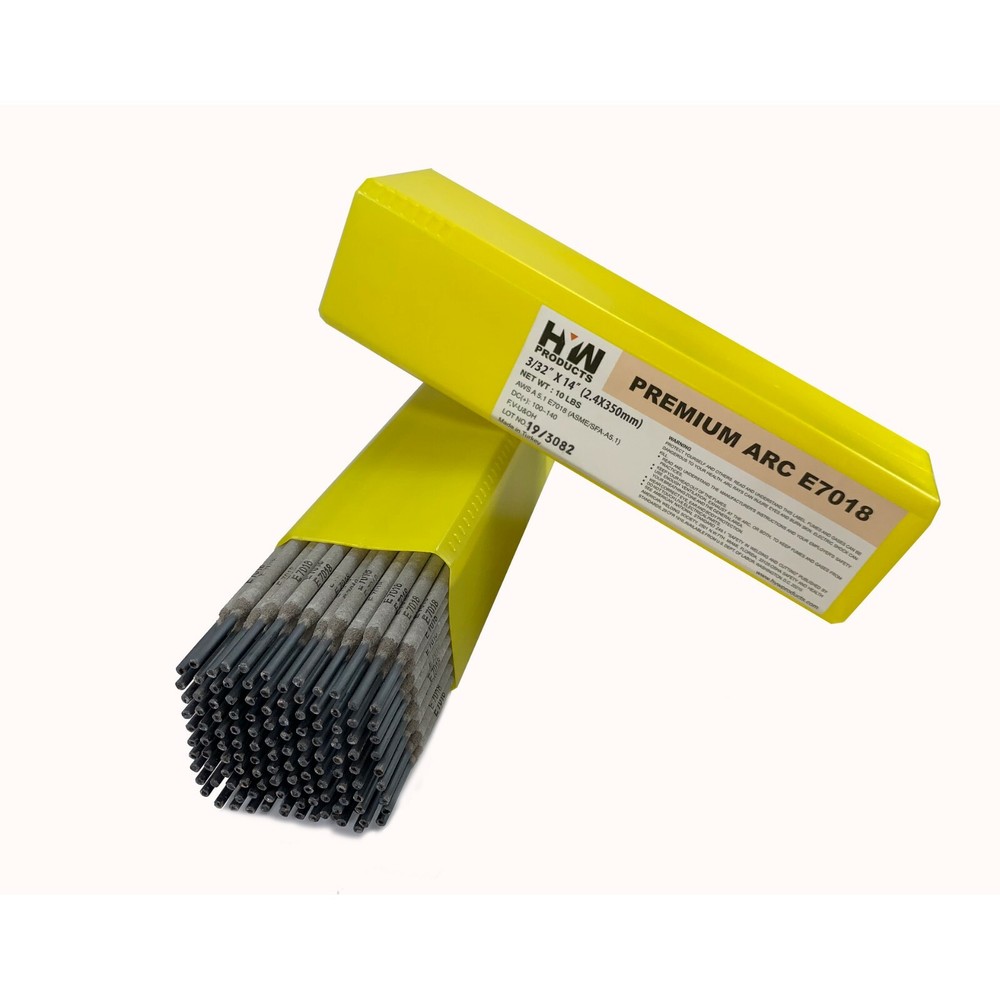 E7018 3/32″ Premium Arc Welding Rods Carbon Steel Electrode 10 lb Box