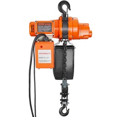 VEVOR Electric Chain Hoist Single Phase Crane Hoist 2200 lbs Load 20 ft Lifting