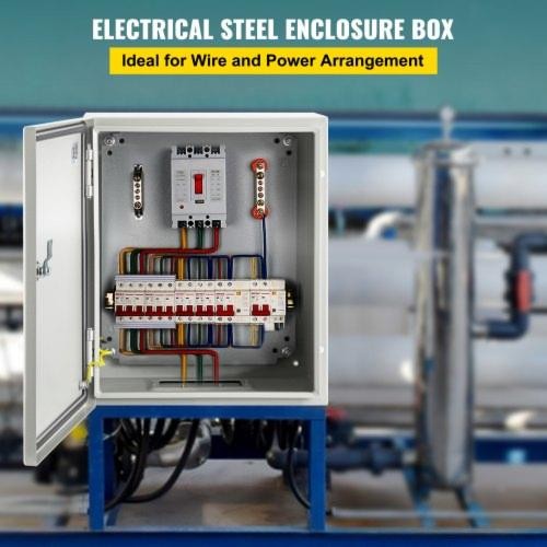 NEMA Metal Case 10 x 8 x 6 NEMA 4X Metal Electric Enclosure IP66 Water