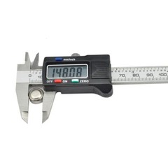 Digital Electronic Gauge Stainless Steel Vernier Caliper 100mm 4″ Inch Micromete