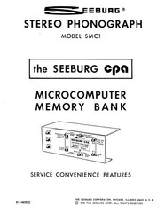 Seeburg Jukebox Manual Reprint CD Thumb Drive, Check Description