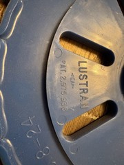 Vintage Lustran C8-24 Planter Seed Plates (Lot Of 4)